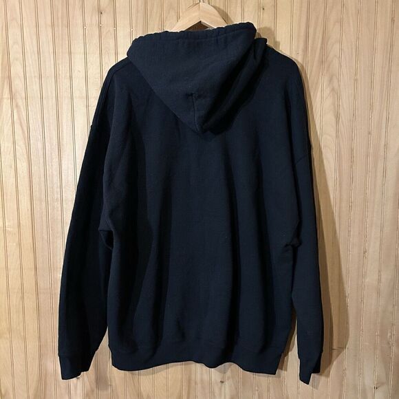 Gildan Heavy Blend Hoodie With Blue Outline of Horse Women’s 2XL - Picture 2 of 5